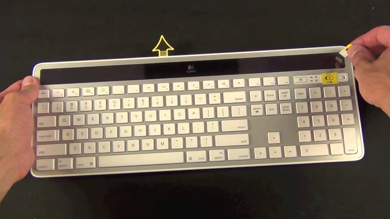 Logitech solar k750 wireless keyboard
